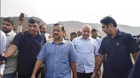 BJP vs AAP in Ghazipur after Delhi Chief Minister Arvind Kejriwal visits landfill site