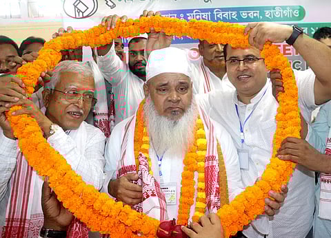 We want an alliance with Congress, says All India United Democratic Front (AIUDF) president Badruddin Ajmal