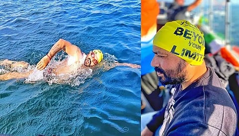 Former international swimmer Elvis Ali Hazarika from Assam to re-attempt English Channel