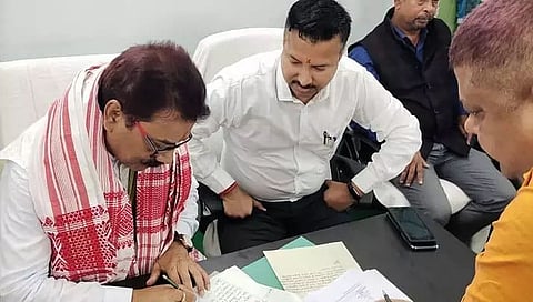 Dipak Kumar Saha takes charge as chairman of Dhubri-Gauripur Development Authority