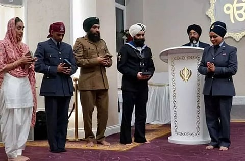 Sikh prayer books issued to UK military personnel after 100 years