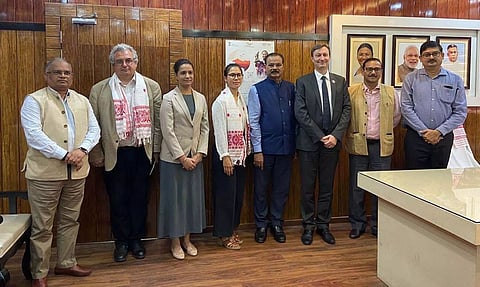 French team calls on Forest Minister Patowary, 'AFD's projects will go a long way in achievement of state's environmental goals'