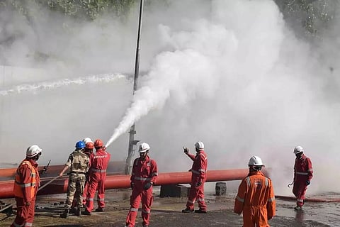 Disaster mock drill conducted at Digboi Refinery