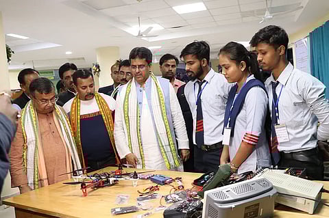 Tripura CM Manik Saha inaugurates drone tech centre at Tripura Institute of Technology (TIT)