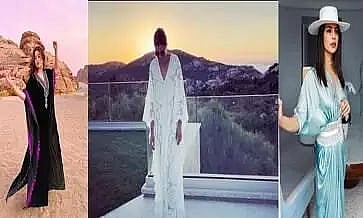 Winter vacay mode in Bollywood's favourite style-the Kaftan