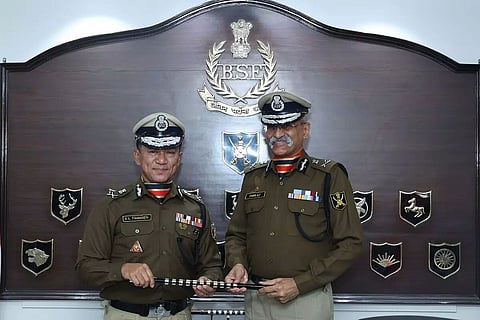 Sujoy Lal Thaosen takes additional charge as BSF DG