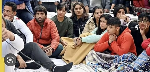 Indian Olympic Association Holds Immediate Meeting With Protesting Wrestlers