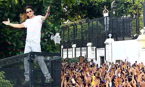 Bollywood superstar SRK gives hilarious reply to fan waiting outside Mannat