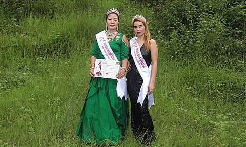 Arunachalee lady Pura Papi Singhi wins Mrs India Universe