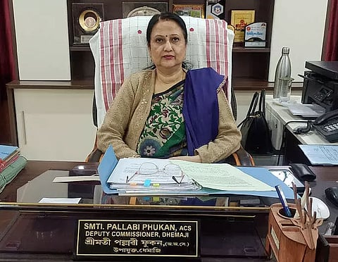 New Dhemaji Deputy Commissioner Pallavi Phukan assumes charge