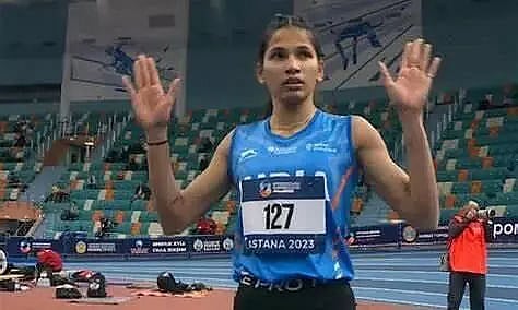Asian Indoor Athletics Championships 2023: Jeswin Aldrin, Jyothi Yarraji win silver medals