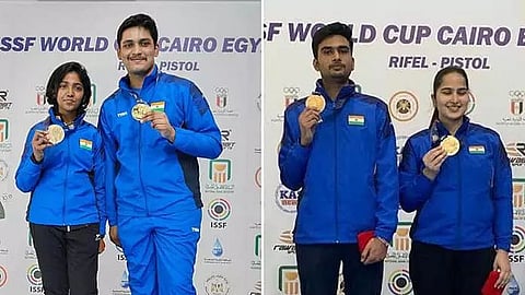 India bags two gold medals in ISSF Rifle and Pistol Shooting World Cup