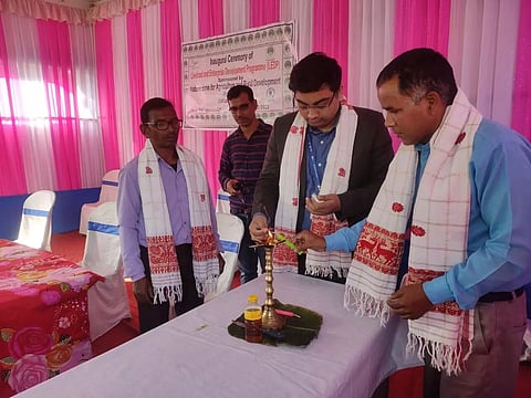 NABARD provides training to SHG members in Biswanath