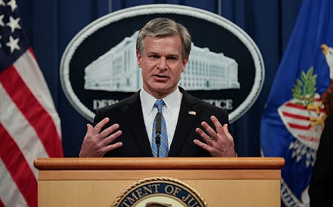 Covid most likely originated from Chinese lab, says FBI Director Christopher Wray
