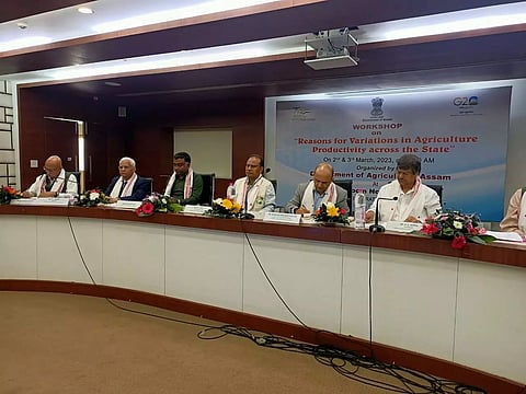 Workshop on agriculture productivity across Assam