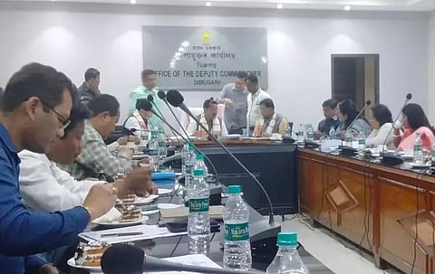 Review meet on AMRUT scheme held at DCs’ conference hall in Dibrugarh