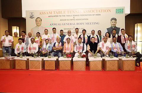 Pijush Hazarika remains president of Assam Table Tennis Association (ATTA)