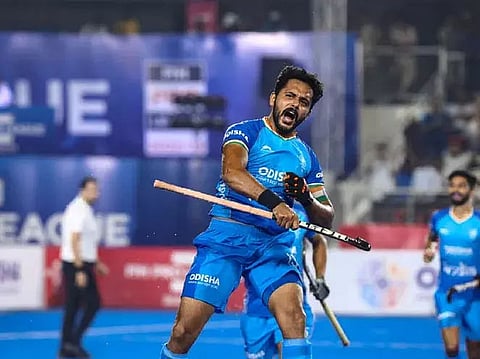 Captain Harmanpreet Singh’s hat-trick puts India past Australia