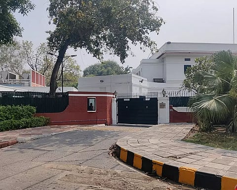 Barricades Outside British High Commission Taken Down