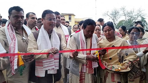 Phat Bihu temporary office inaugurated in Lakhimpur district