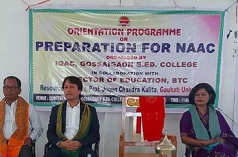 Gossaigaon B. ED College organized orientation programme