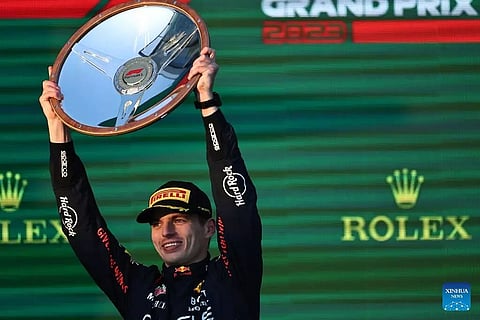 Max Verstappen tops crash-ridden wild race for maiden Australian Grand Prix win