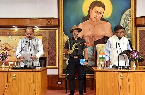 Bhaskar Jyoti Mahanta sworn in as the State Chief Information Commissioner
