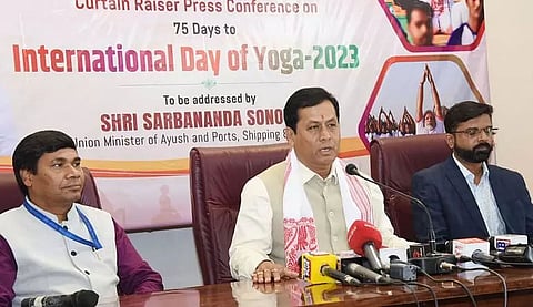 Assam is major Yoga Tourist Destination of India: Sarbananda Sonowal