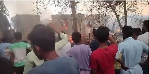 Property Worth More than Rs 30 Lakh Destroyed by Fire in South Salmara