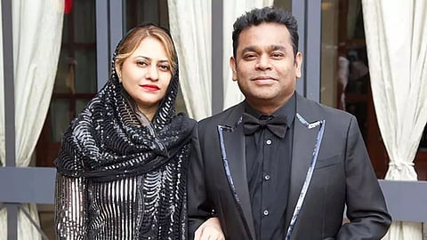 Speak in Tamil, not Hindi: AR Rahman tells wife Saira Banu at awards function