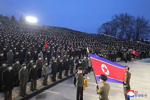 North Korean youth rally against South  Korea-US deterrence deal
