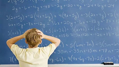 The fear of mathematics