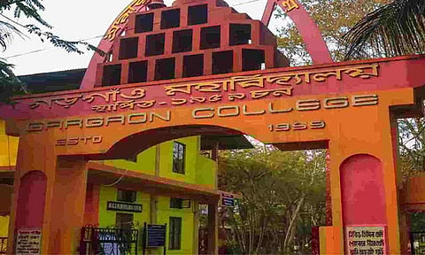 Mathematics Department of Gargaon College undertakes school adoption initiative