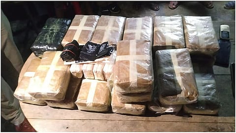 Assam police have seized Drugs worth Rs 4 cr; 2 held