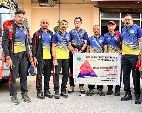 Two youths of Assam create history, climb Mt Kanchenjunga