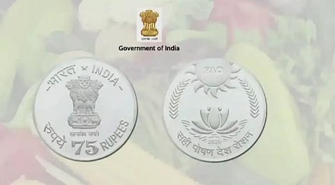 Rs 75 commemorative coin to be launched by Prime Minister Narendra Modi