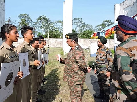Annual training camp for NCC cadets held at Missamari cantonmentt