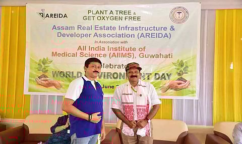 Assam Real Estate & Infrastructure Developers Association (AREIDA) to carry out plantation on AIIMS campus in Guwahati