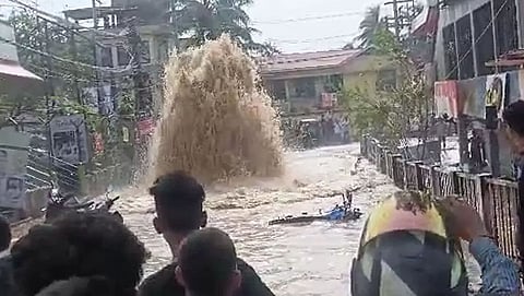 Another disaster strikes Guwahati, Water pipeline bursts in Rajgarh; several injured