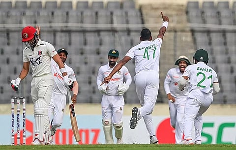 Bangladesh register historic 546-run win over Afghanistan at the Shere Bangla Stadium