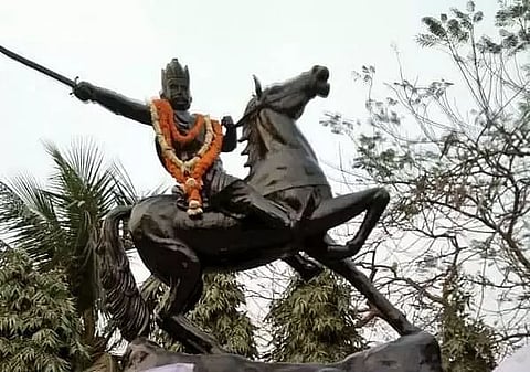 Statue of Bir Chilarai unveiled in Sivasagar district
