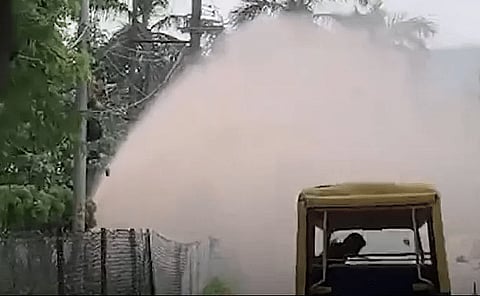 Guwahati: Another Water Pipeline Burst Incident Reported in Sector 2 in Noonmati