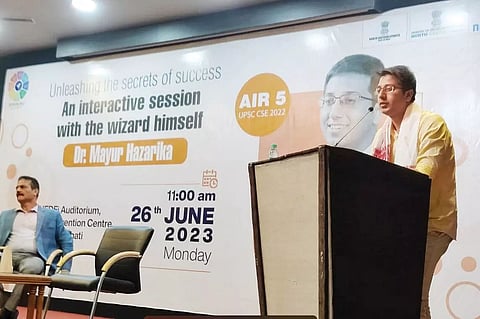 Interactive session with Dr Mayur Hazarika held in Guwahati