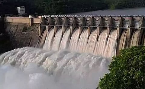 Subansiri Lower Hydroelectric Project dam constructed till top level