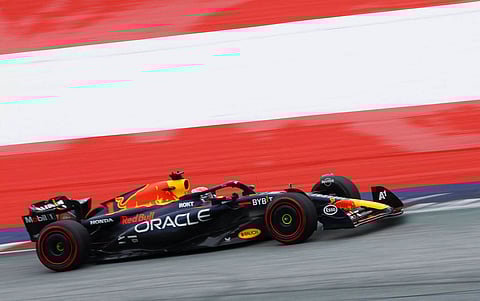 Formula 1 leader Max Verstappen leads Red Bull one-two on Sprint grid