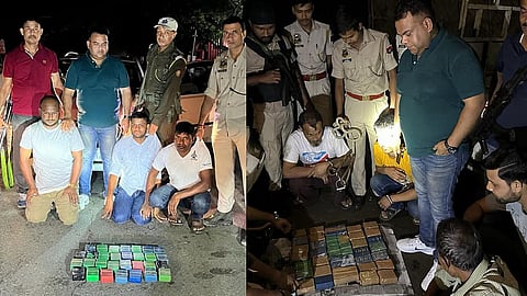 Police arrested three drug traffickers in Kamrup and seized Rs 12-cr drugs