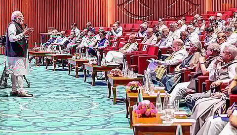 Many political parties focusing on 2024 LS polls but government working on ‘Vision 2047’: PM