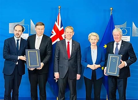New Zealand signs FTA with EU  that will provide “significant new trade access”