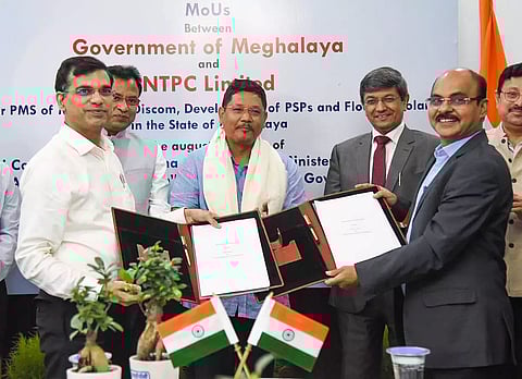 Meghalaya Govt & NTPC Signs MoU to Uplift Power Connectivity