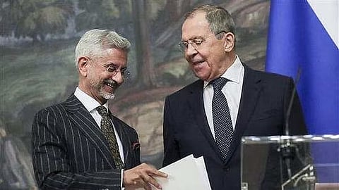 S Jaishankar, Russian FM Lavrov discuss economic issues, Ukraine war